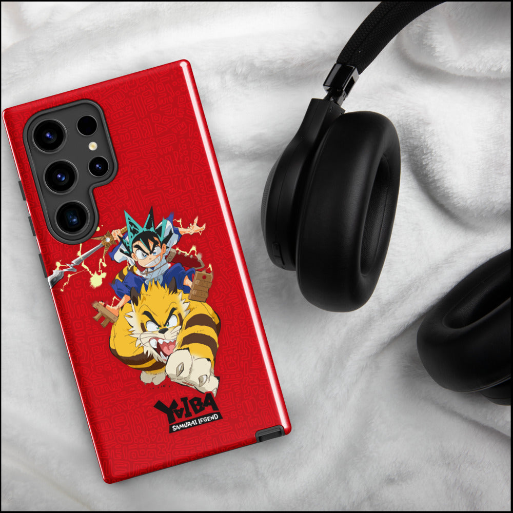 YAIBA: Samurai Legend Samsung Tough Case - Yaiba & Kagetora Samsung Galaxy S24 Ultra