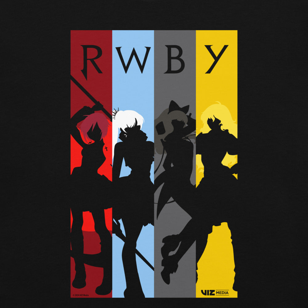 RWBY Character Silhouettes Comfort Colors T-Shirt