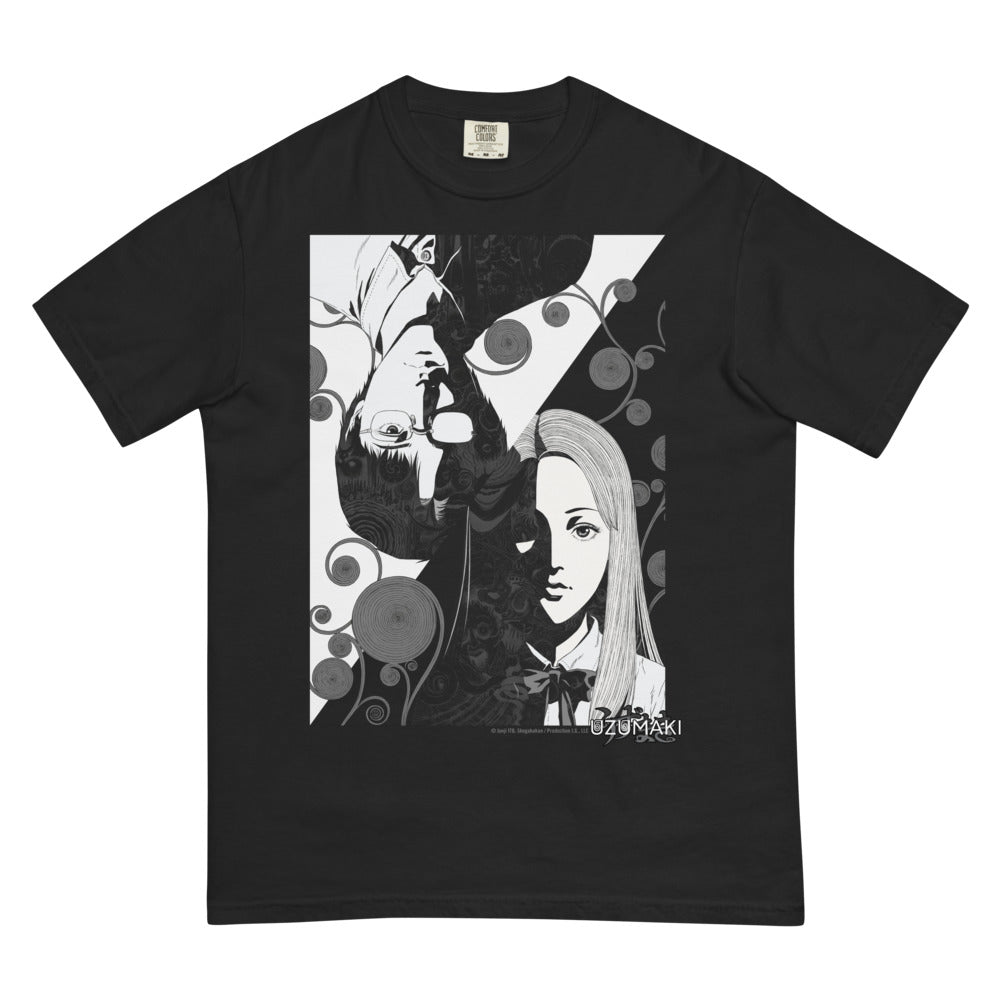 Uzumaki T-Shirt Key Art  Black