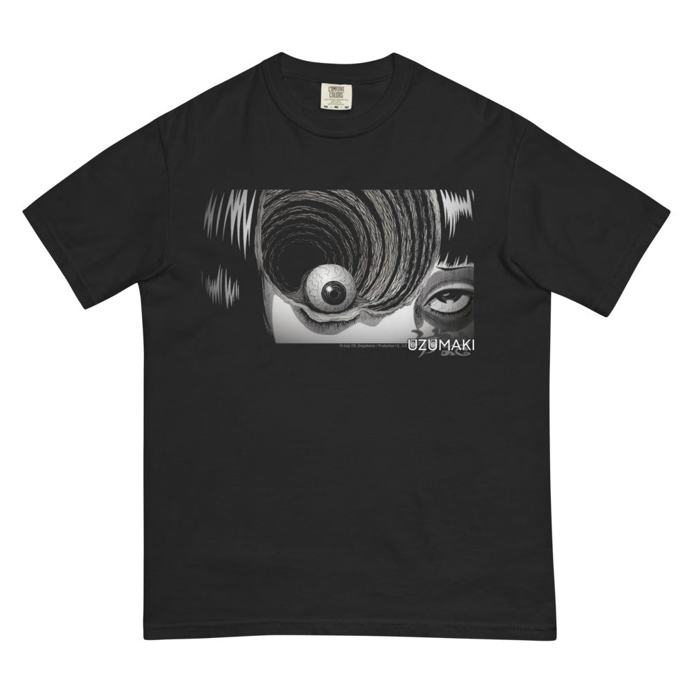 Uzumaki T-Shirt Spiral Black