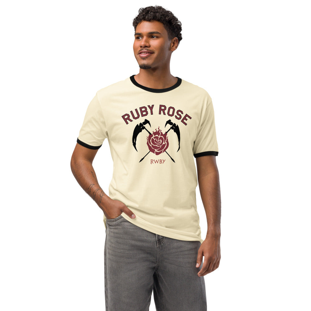 Amazon Ruby Rhod Shirt RWBY Ringer T-Shirt Ruby Rose