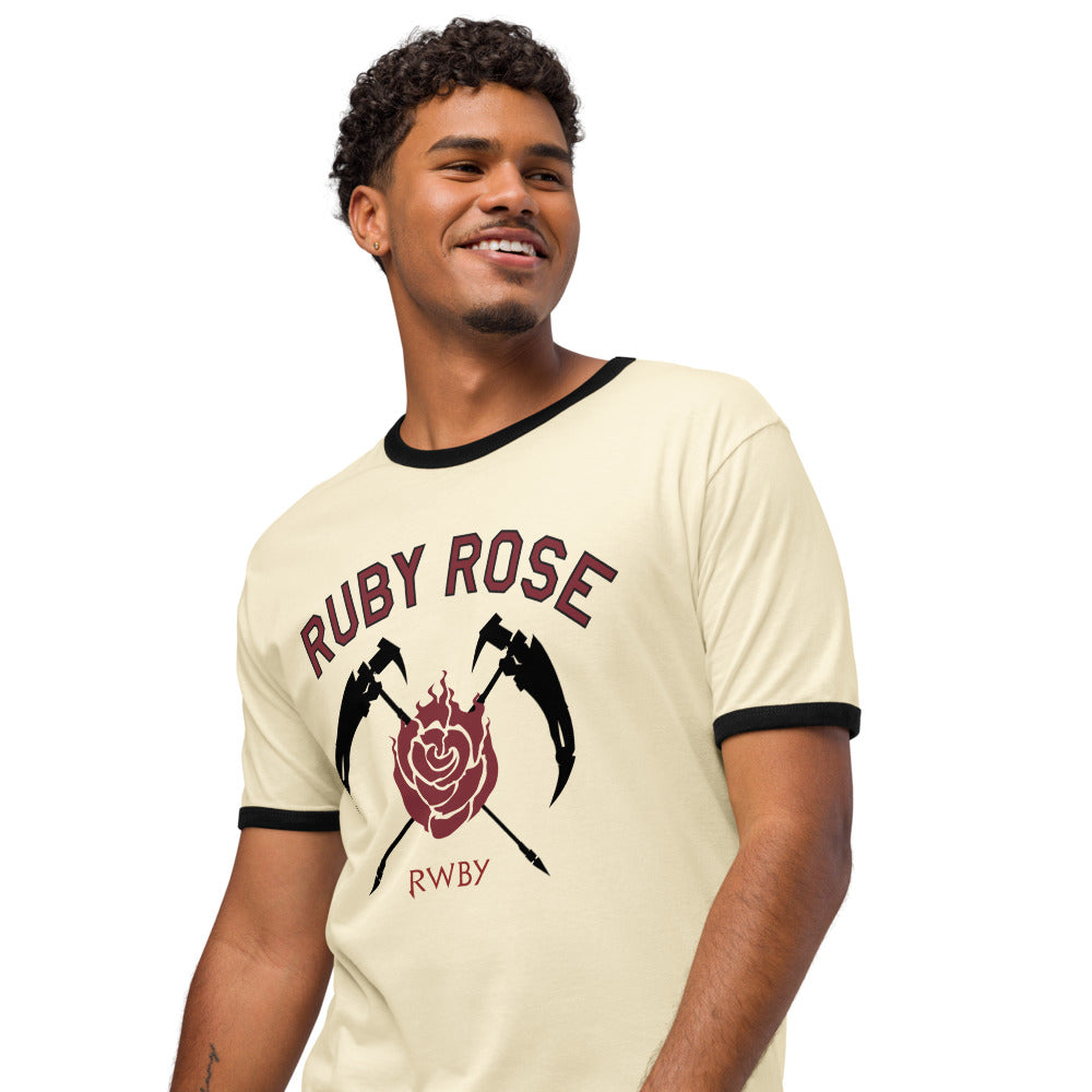 RWBY Ringer T-Shirt Ruby Rose