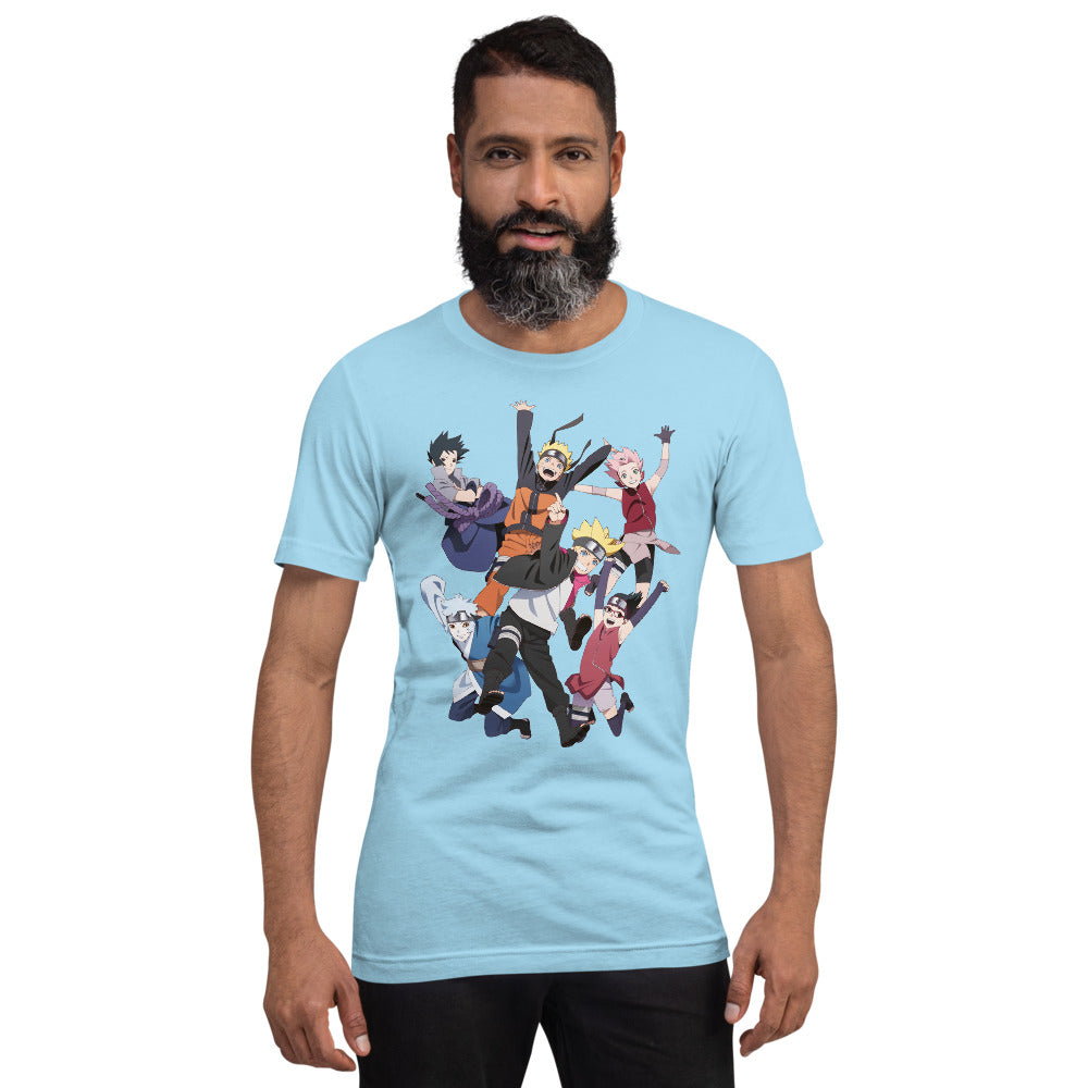 Boruto Group Jump Unisex T-Shirt