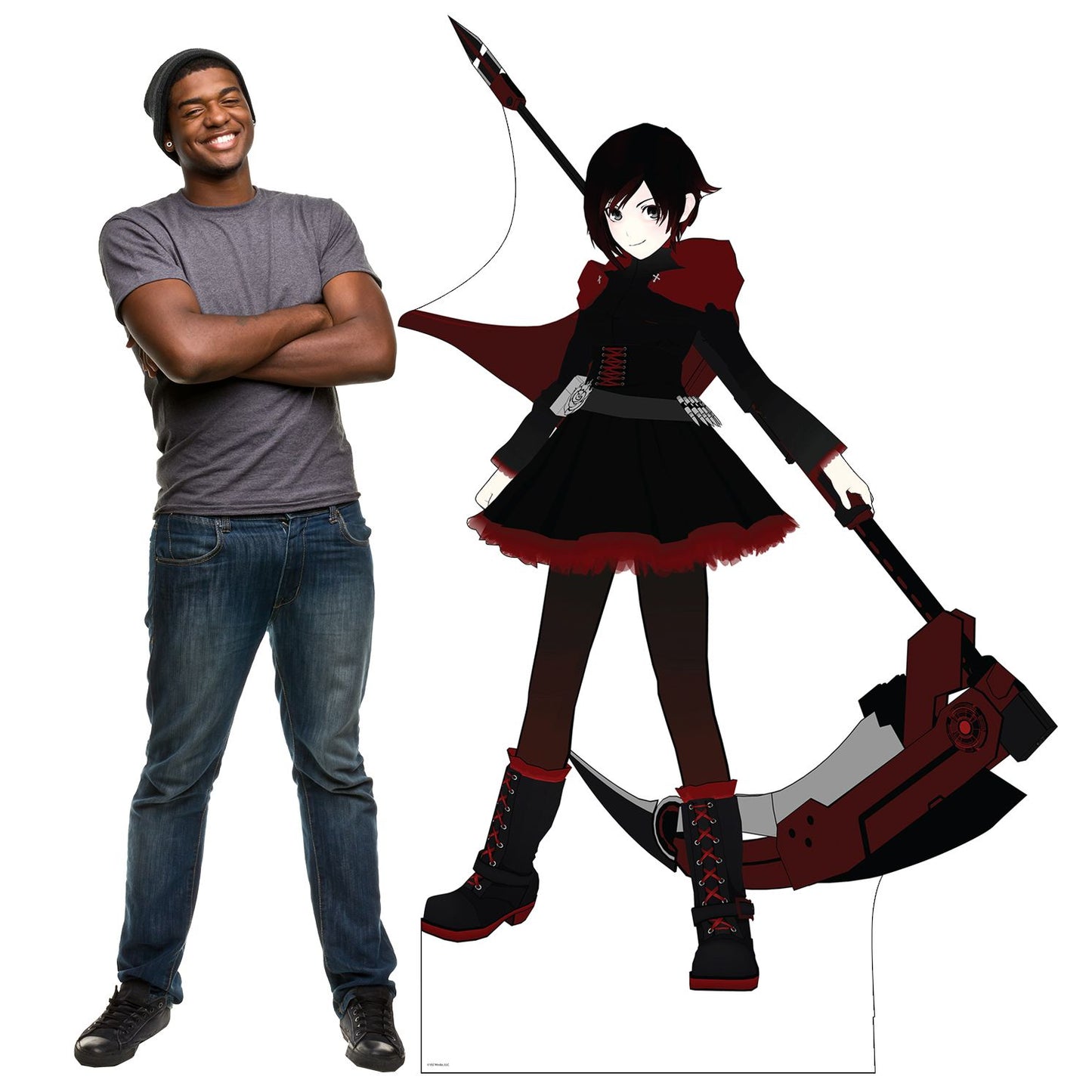 RWBY Ruby Rose Cardboard Cutout Standee