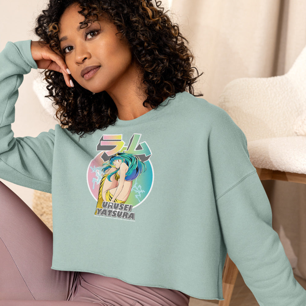 Urusei Yatsura Lum Cropped Sweatshirt