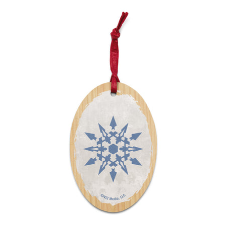 RWBY Weiss Schnee Wooden Holiday Ornament