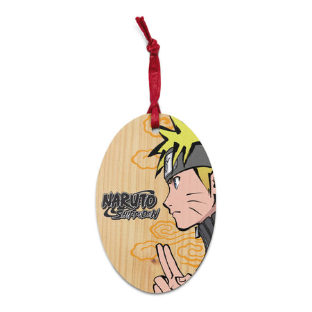 Naruto Shippuden Wooden Holiday Ornament Wood