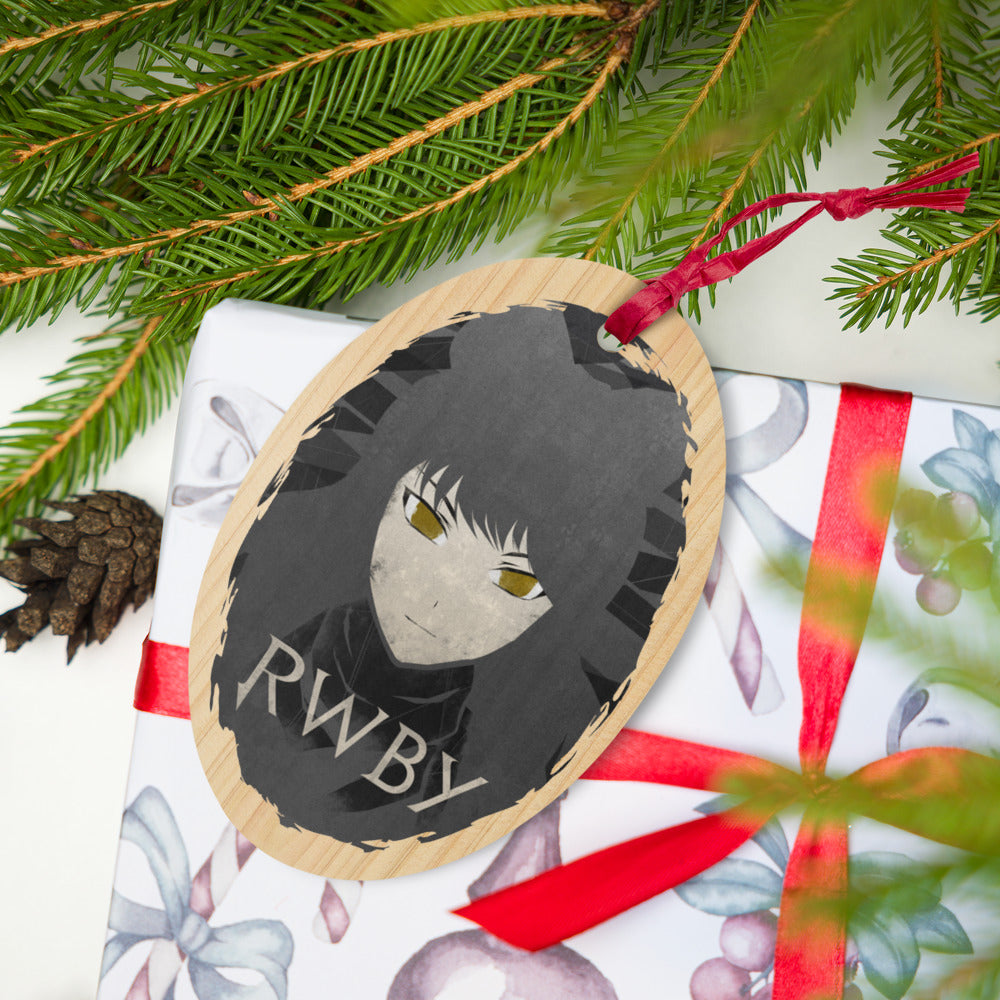RWBY Blake Wooden Holiday Ornament