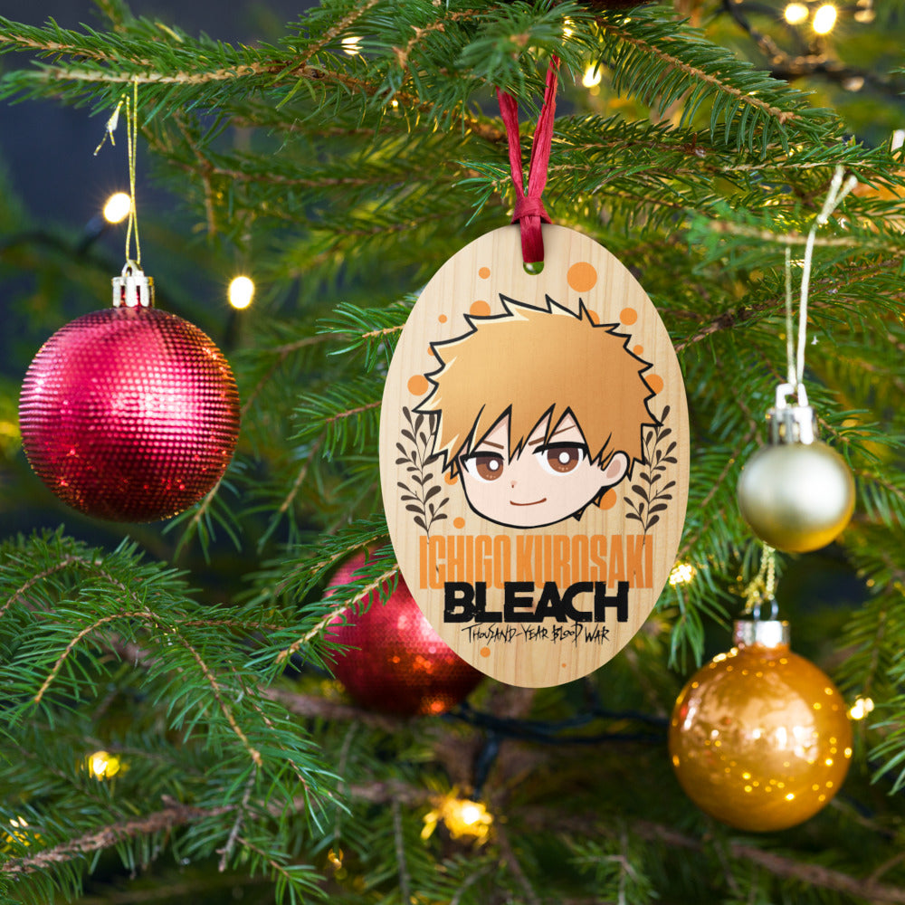 BLEACH: Thousand-Year Blood War Ichigo Wooden Holiday Ornament